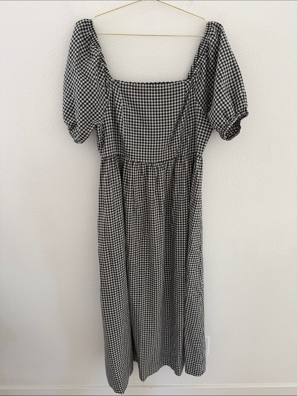 Rylee + Cru Chiara Dress In Black Gingham - Picture 5 of 6